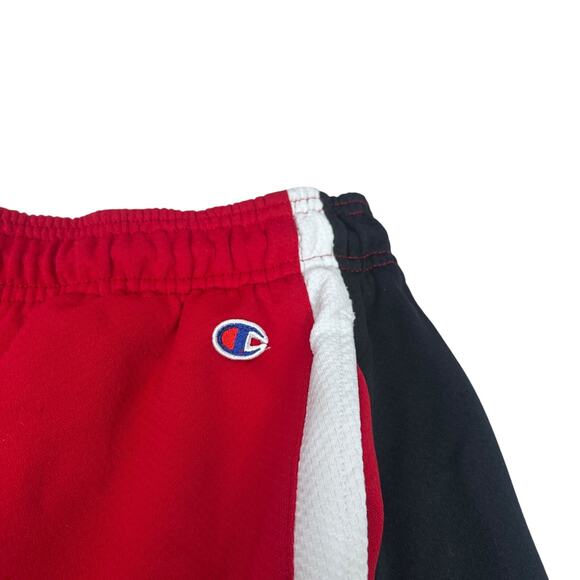 Vintage Champion St Joseph’s Hawks Basketball Shorts Men's Large Red Black USA - Picture 3 of 9